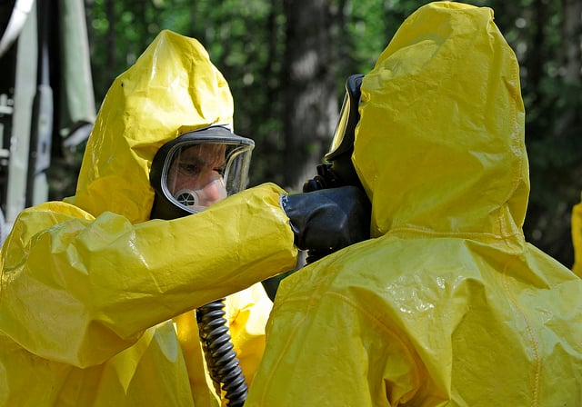 Chemical Spill Hazmat Suits