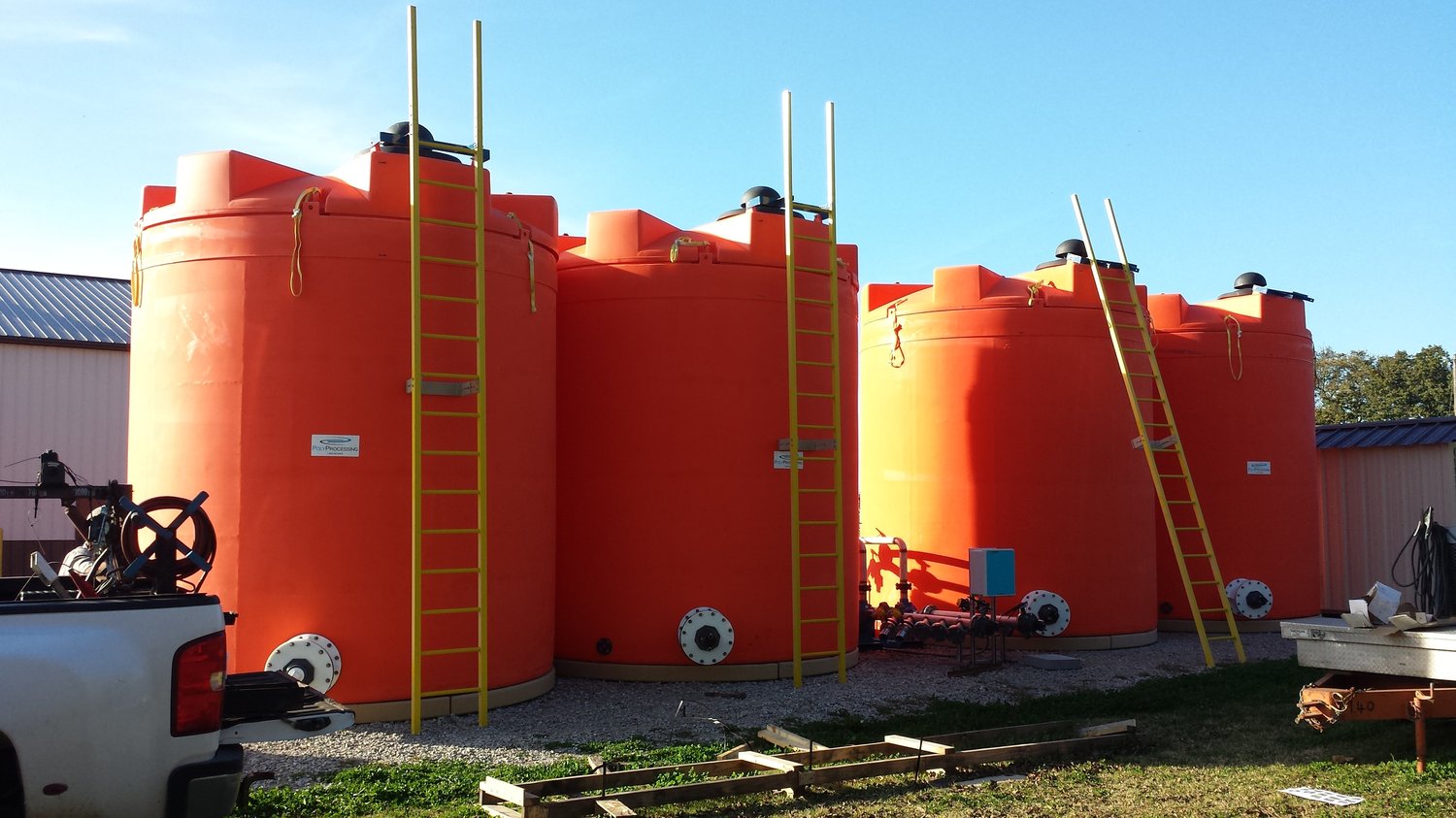 Custom Colors for Your Chemical Storage Tank