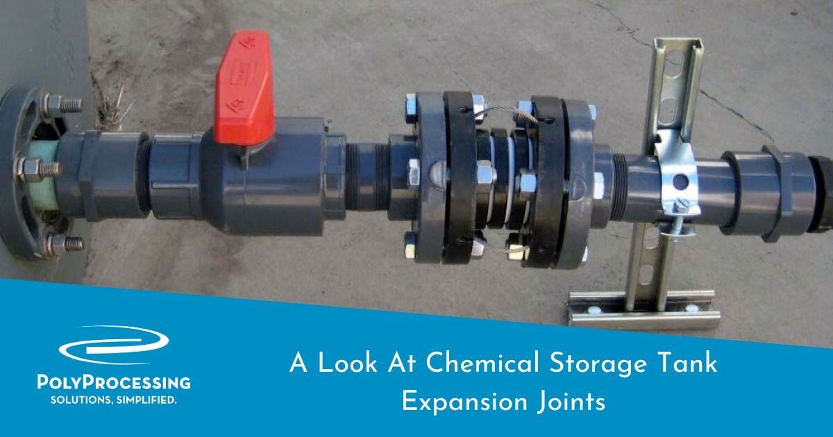 A Look At Chemical Storage Tank Expansion Joints