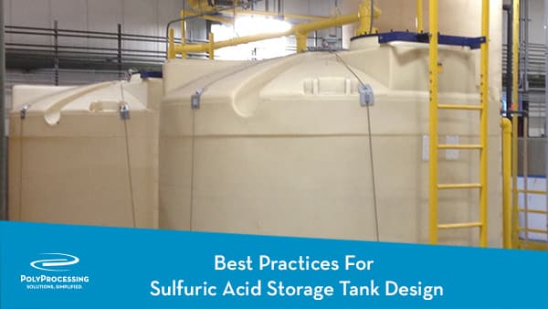 بهترین روشها برای طراحی مخزن ذخیره اسید سولفوریک