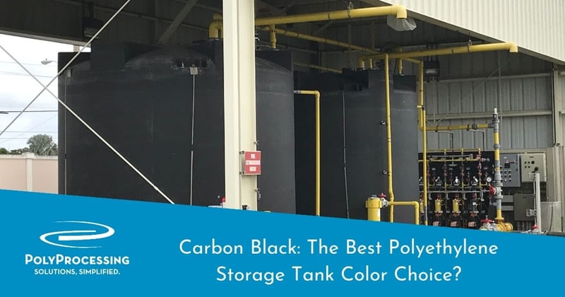 Carbon Black The Best Polyethylene Storage Tank Color Choice-1