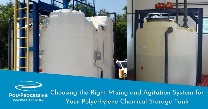 Choosing the Right Mixing and Agitation System for Your Polyethylene Chemical Storage Tank (1)