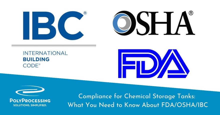 Compliance for Chemical Storage Tanks What You Need to Know About FDAOSHAIBC