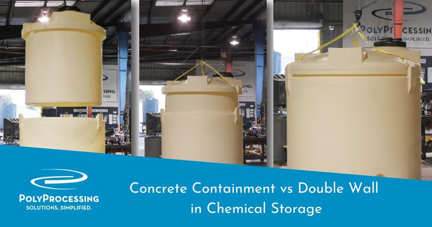 Concrete Containment vs Double Wall in Chemical Storage