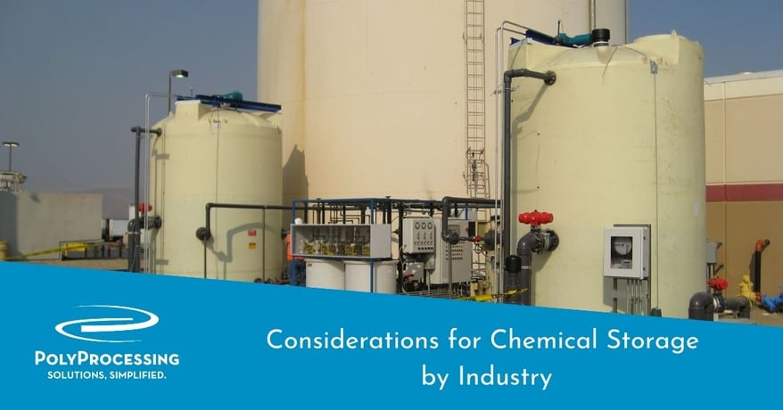Considerations for Chemical Storage by Industry