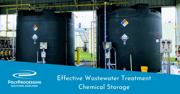 Effective Wastewater Treatment Chemical Storage