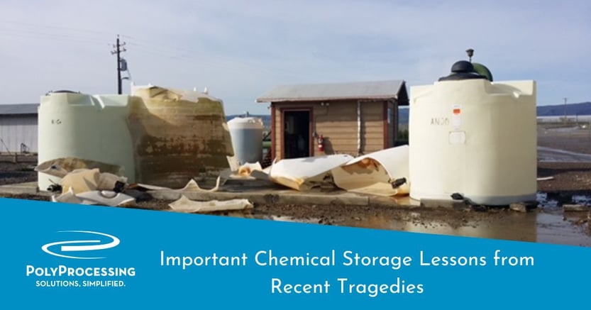 Important Chemical Storage Lessons from Recent Tragedies