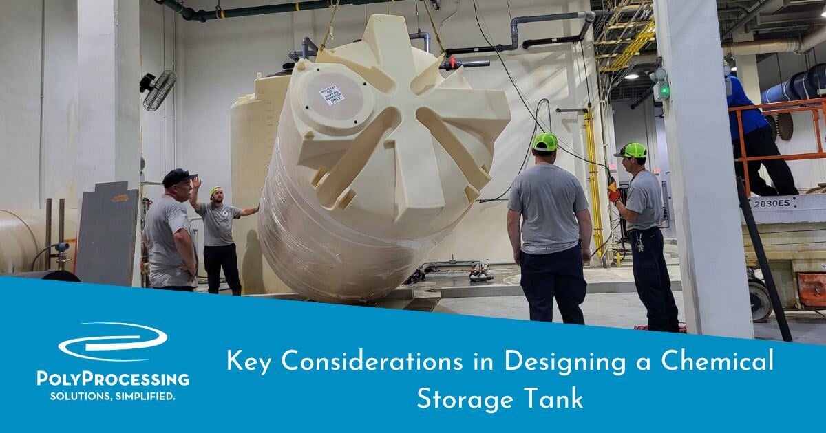 Key Considerations in Designing a Chemical Storage Tank