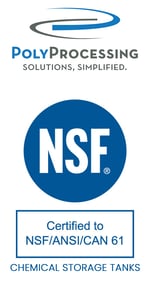 NSF Chemical Tank Sticker
