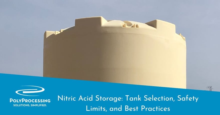 Nitric Acid Storage Tank Selection, Safety Limits, and Best Practices