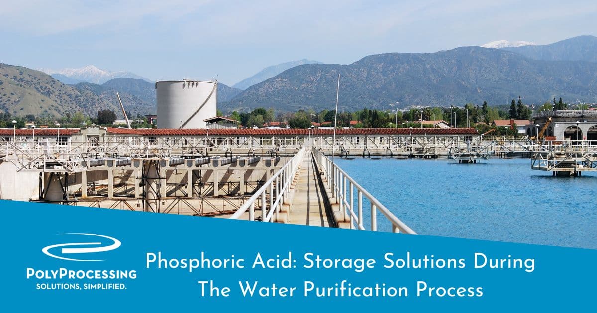 Phosphoric Acid Storage Solutions During The Water Purification Process