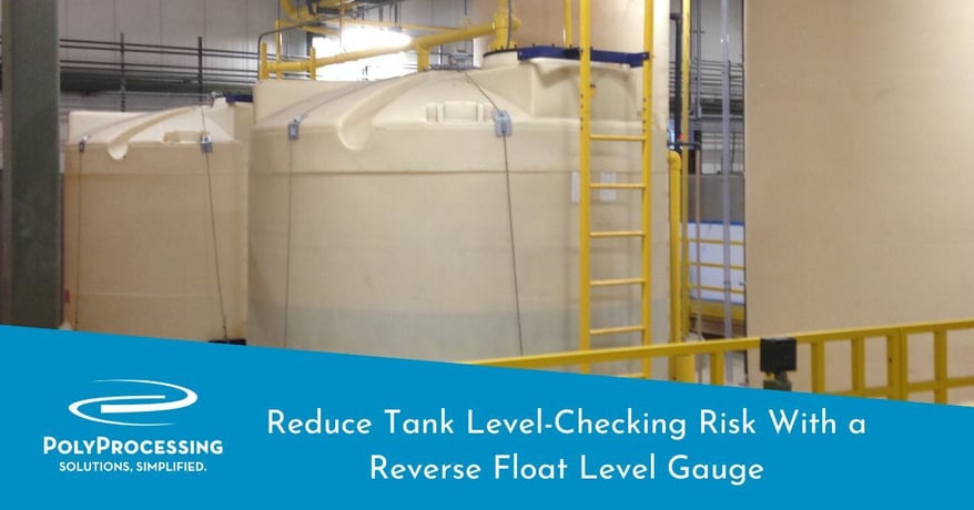 Reduce Tank Level-Checking Risk With a Reverse Float Level Gauge