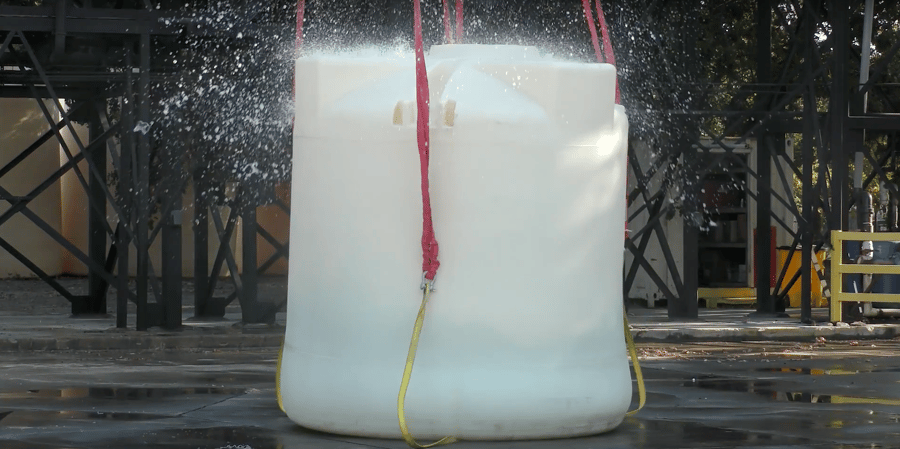 Video: Punishing Drop Tests Prove Our Chemical Storage Tanks Can Take ...