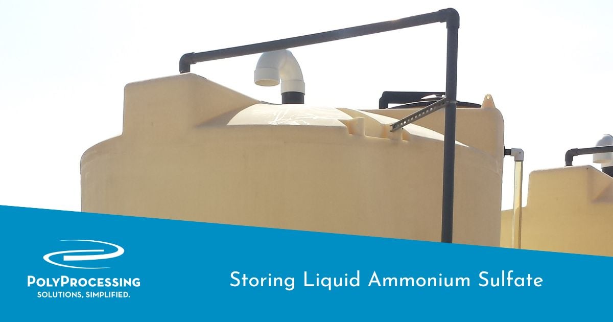 Storing Liquid Ammonium Sulfate