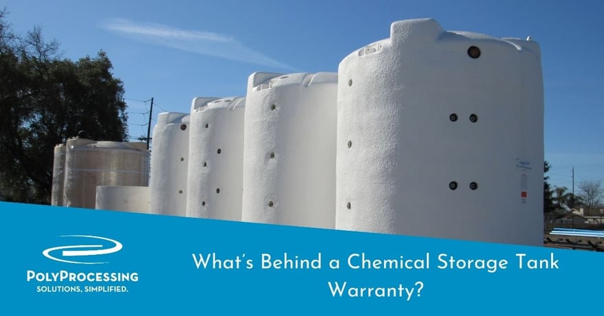 What’s Behind a Chemical Storage Tank Warranty