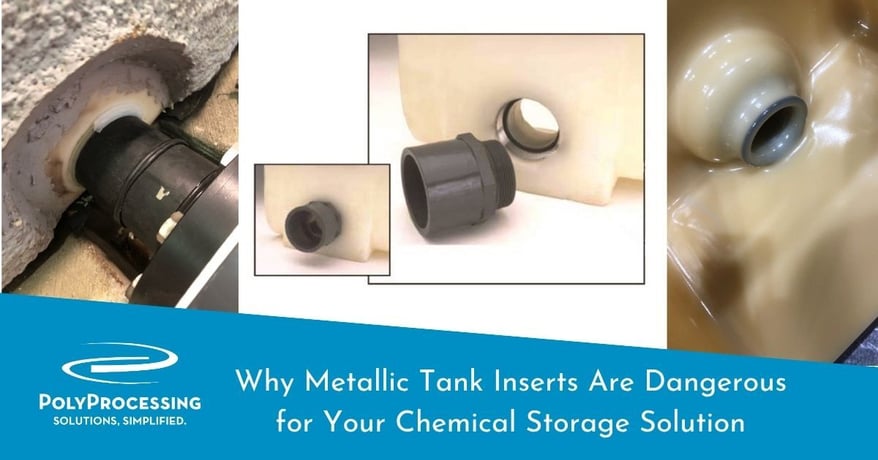 Why Metallic Tank Inserts Are Dangerous for Your Chemical Storage Solution