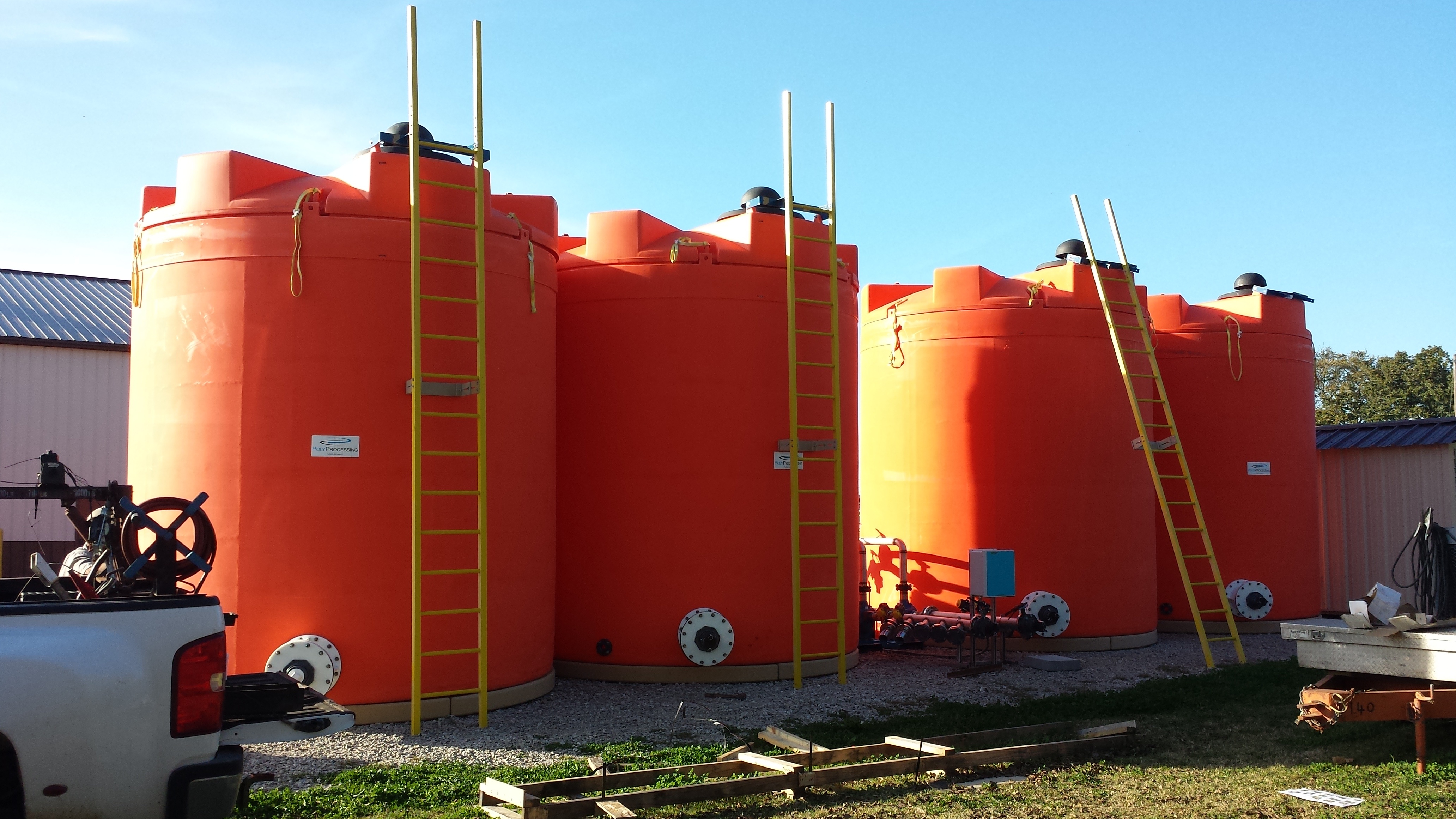 Custom Colors for Your Chemical Storage Tank
